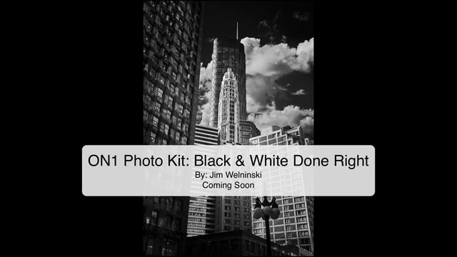 Free Sample Pack – ON1 Photo Kit: Black & White Done Right