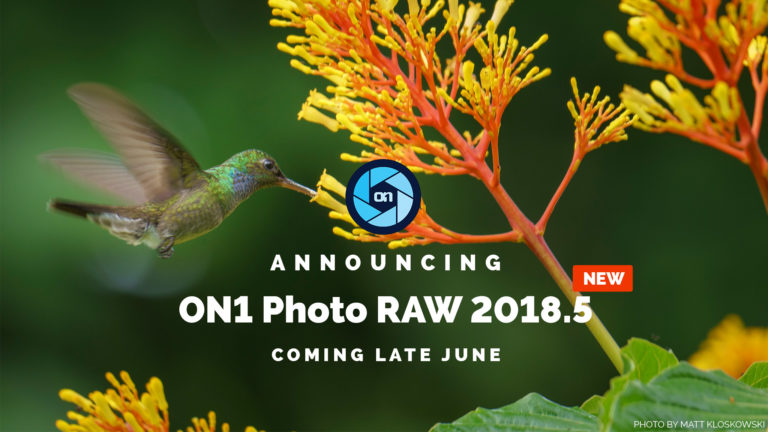 ON1 Photo RAW 2018.5 – Coming Late June