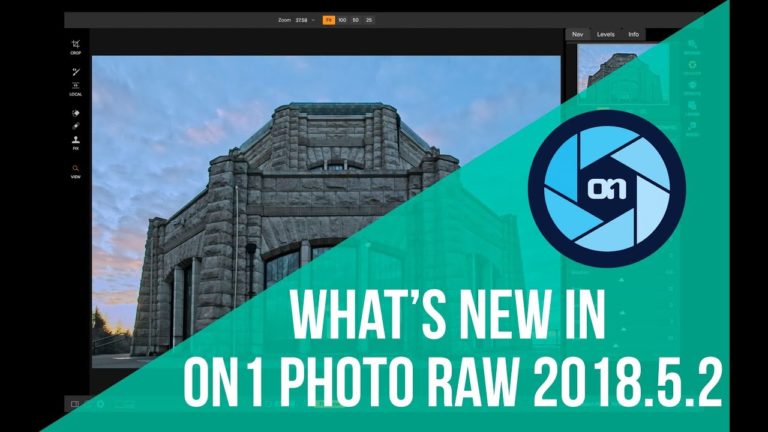New Update for ON1 Photo RAW version 2018.5.2