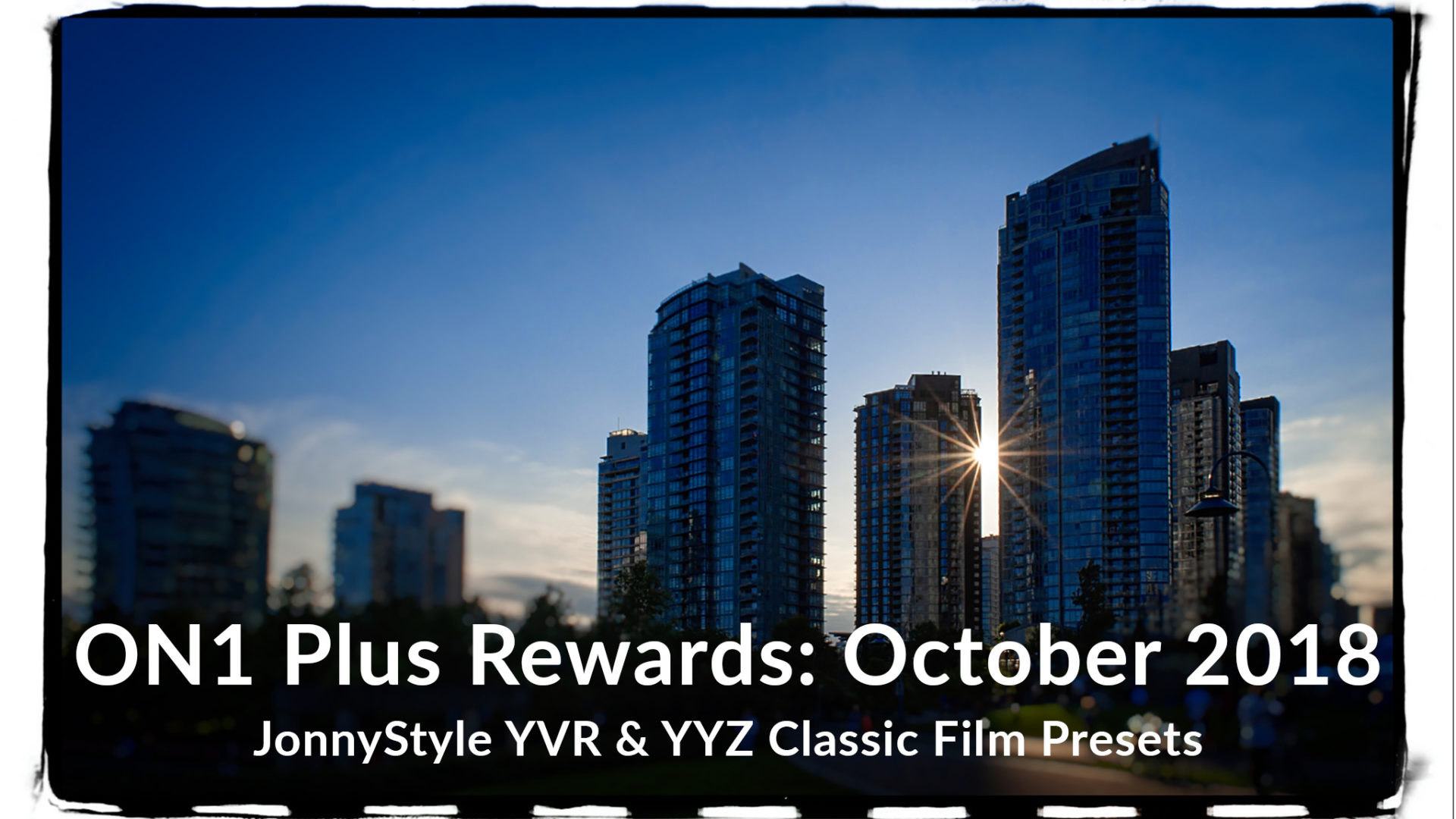 October 2018 ON1 Plus Rewards