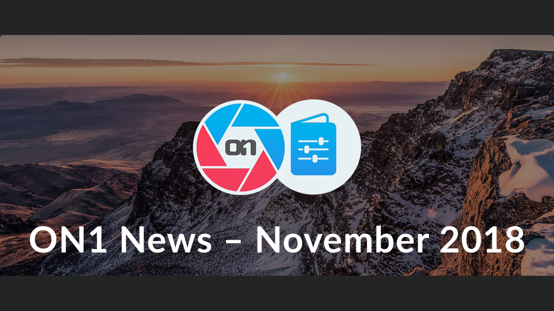ON1 News – November 2018