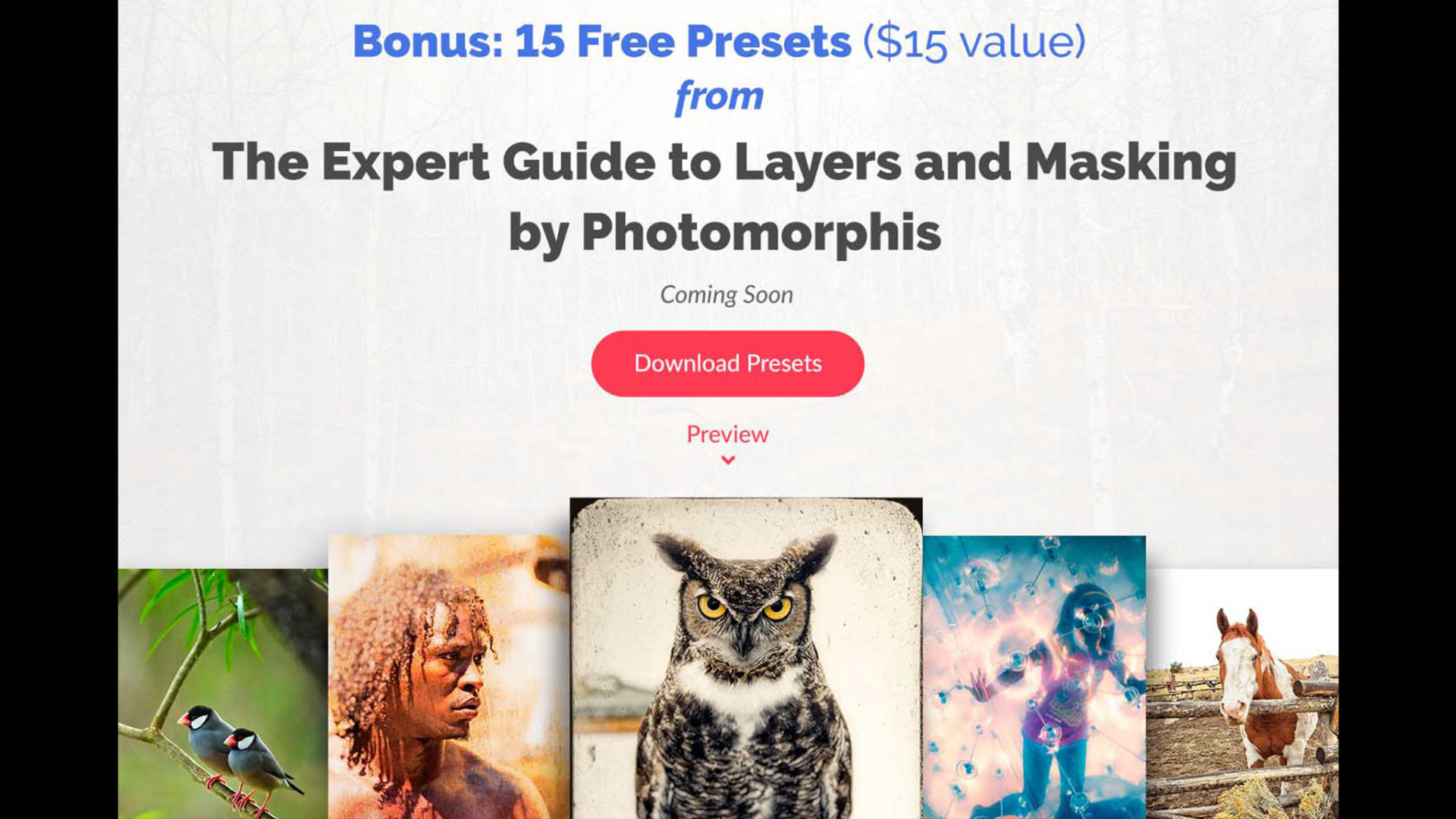 Free Presets – New ON1 Photo Kit by Photomorphis