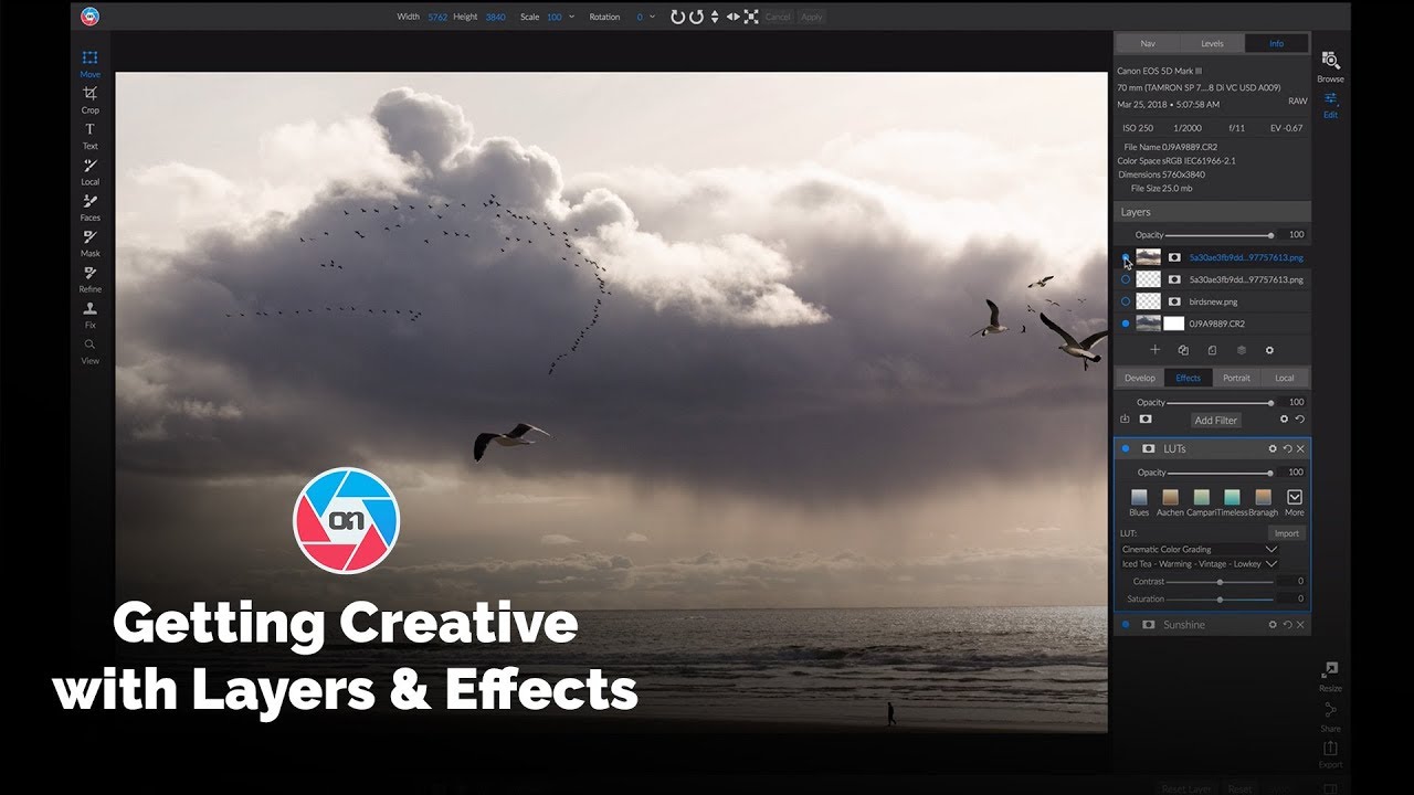 Getting Creative with Layers & Effects - ON1 - ON1