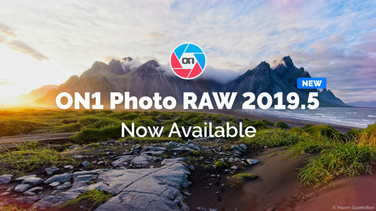 New ON1 Photo RAW 2019.5 – Available Today