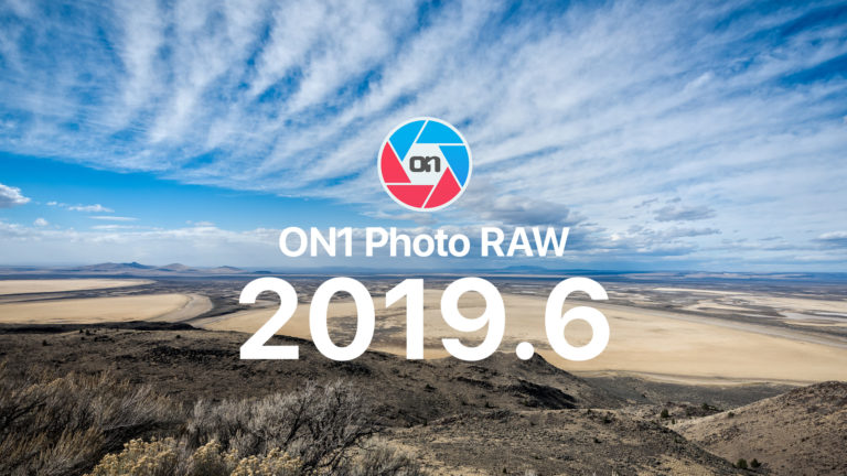New Update – ON1 Photo RAW 2019.6