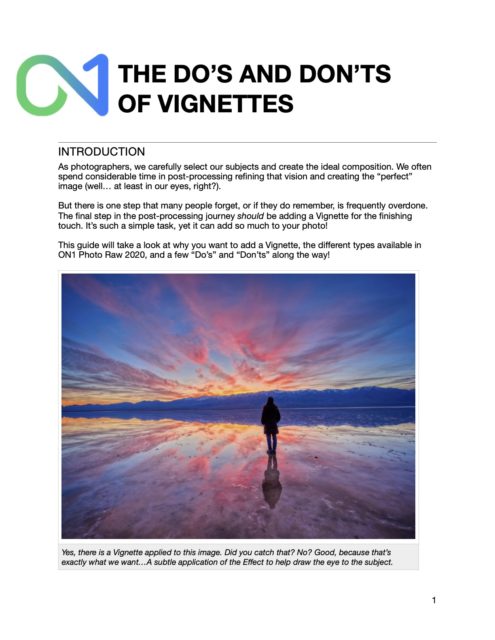 Do’s and Don’ts of Vignettes