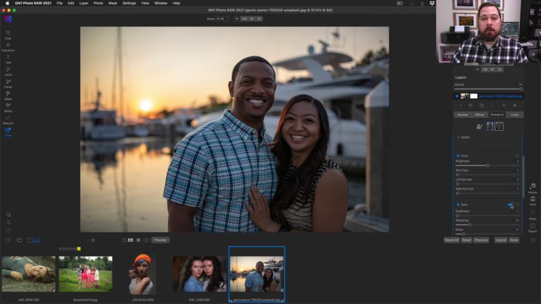 Sneak Peek – Improvements to ON1 Portrait AI