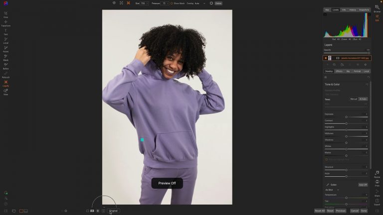 ON1 Insider – A Sneak Peek at Re-editing with Liquify