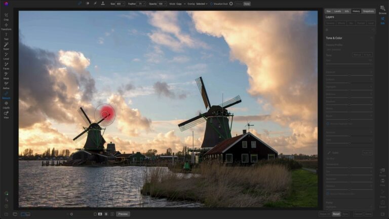 ON1 Insider – A Sneak Peek at the Healing Brush’s Copy Mode