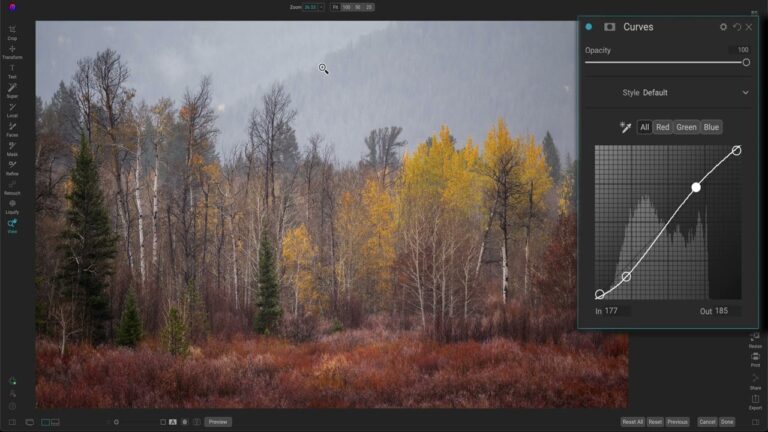 ON1 Insider – A Sneak Peak at the New Curves Filter Enhancements