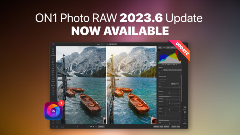 New Update for ON1 Photo RAW 2023, version 2023.6