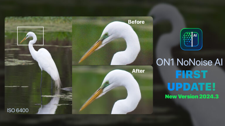 ON1 NoNoise AI 2024.3 – First Update with Enhanced AI Models for Noise and Deblur
