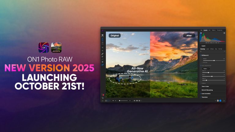 Update — ON1 Photo RAW 2025 Coming October 21st!