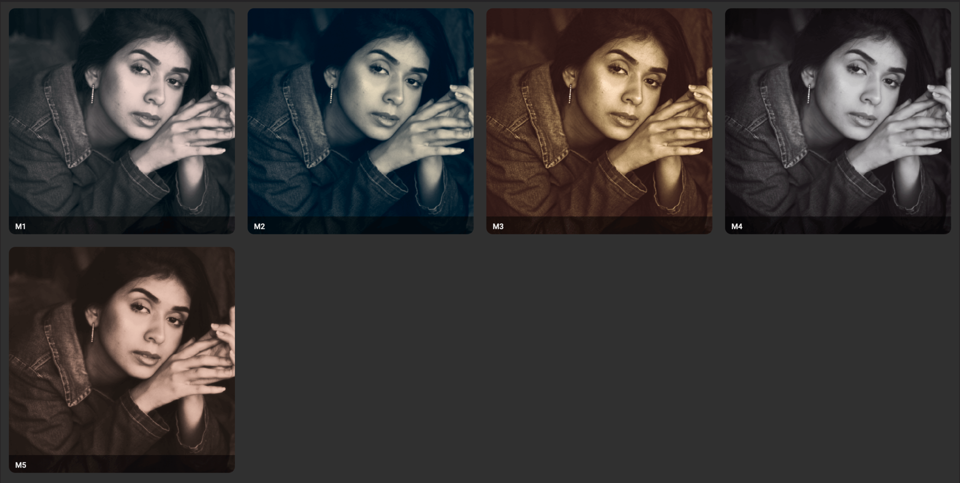 Dramatic Portrait Presets - ON1