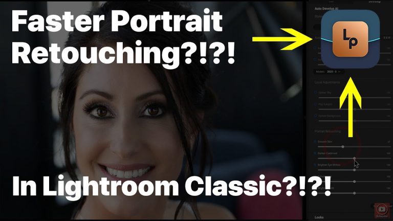Discover AI Portrait Retouching inside Lightroom Classic