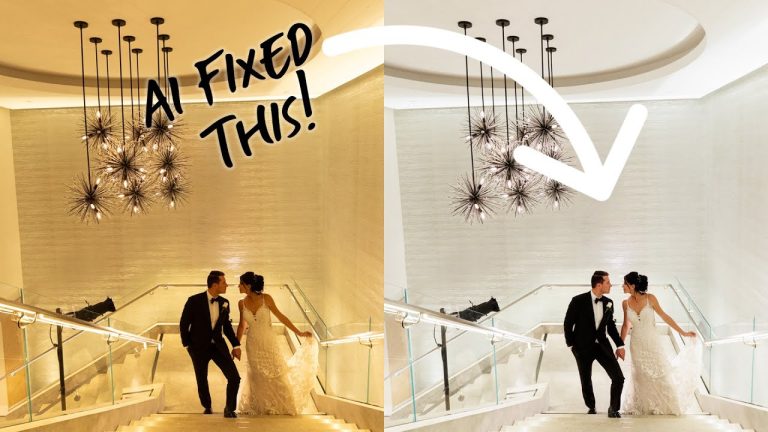 Editing Wedding Photos 10X Faster with AI in Lightroom Classic