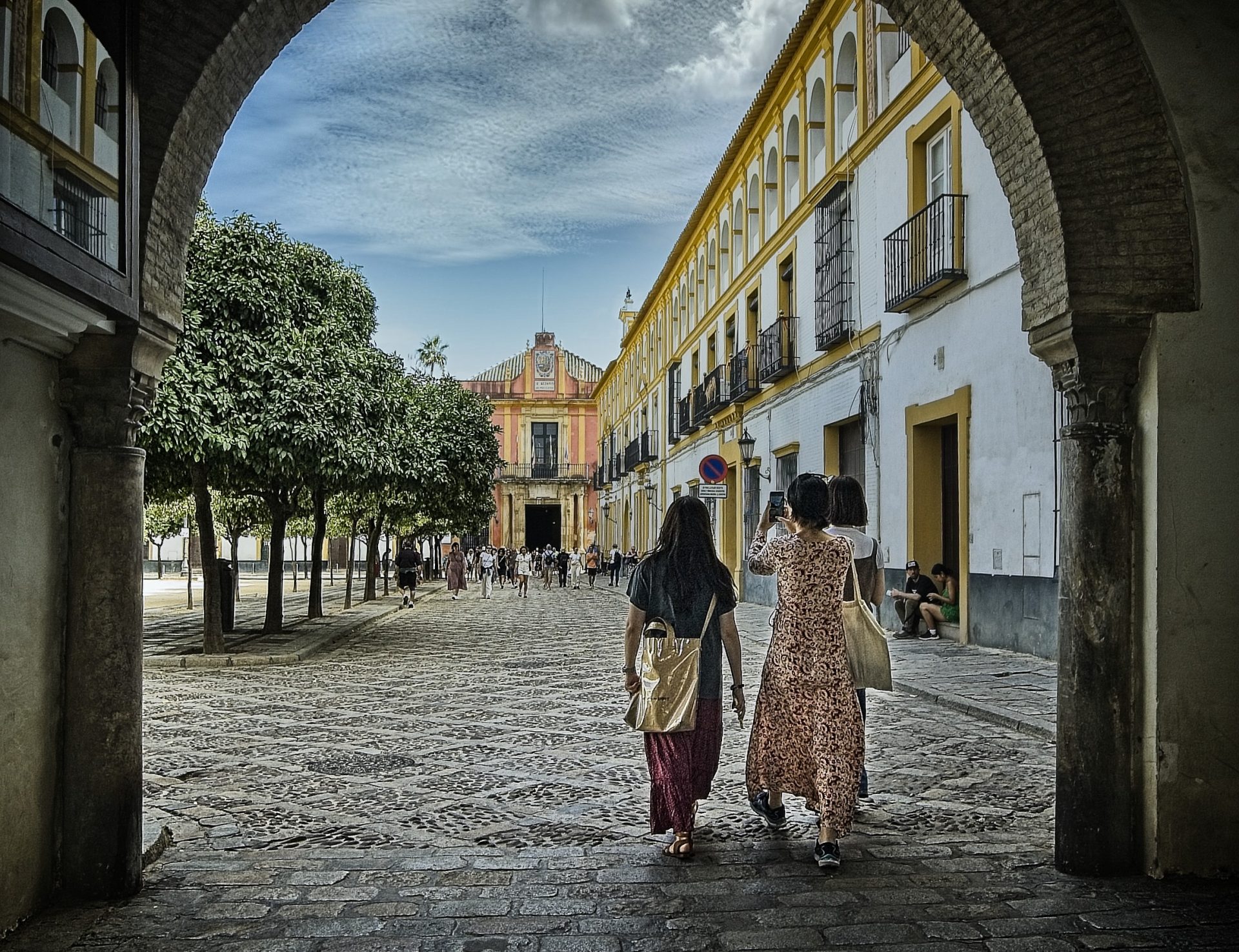 tourists