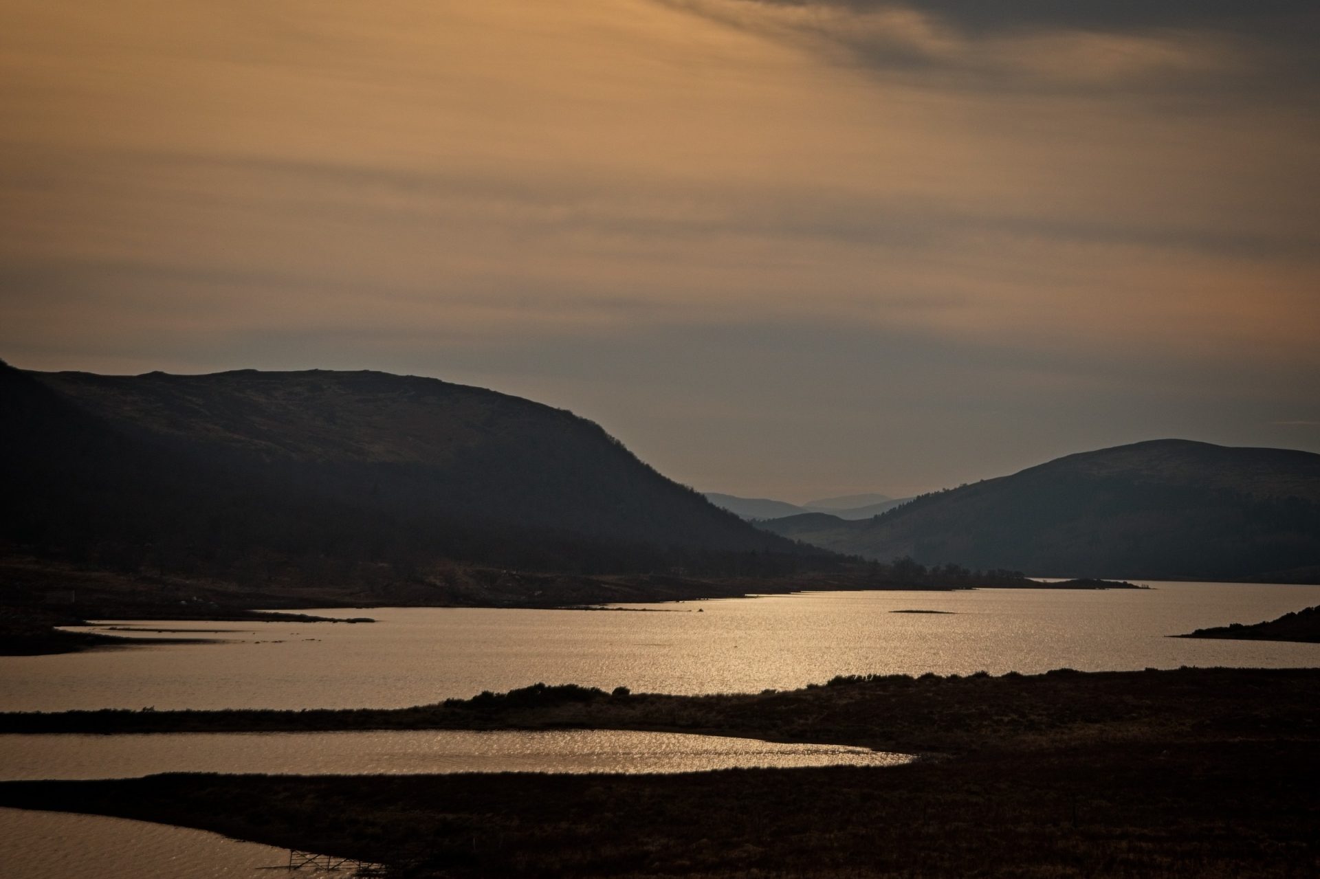 Loch Naver In The Gloaming