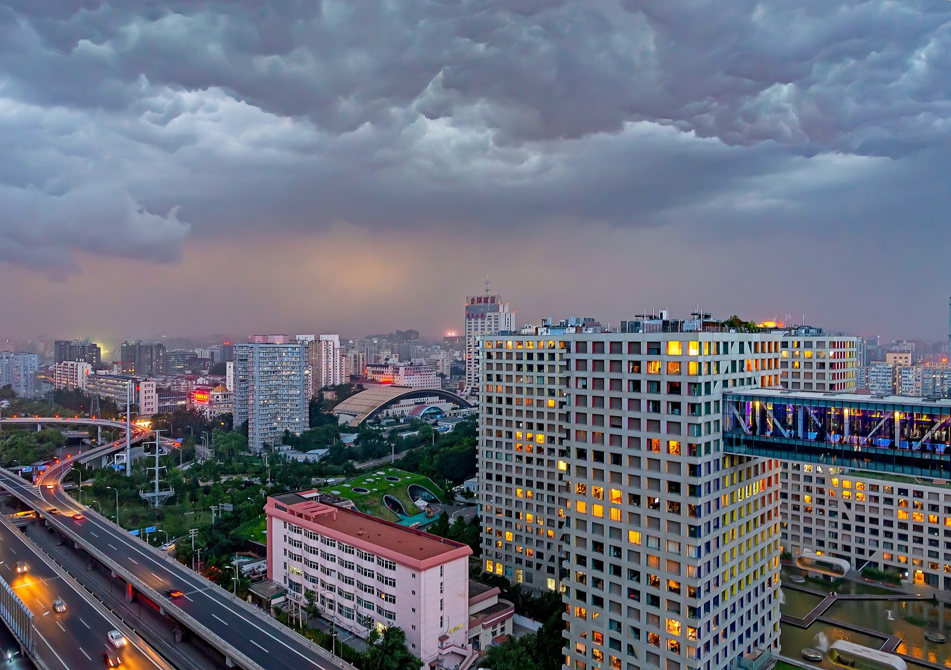 Before storm
