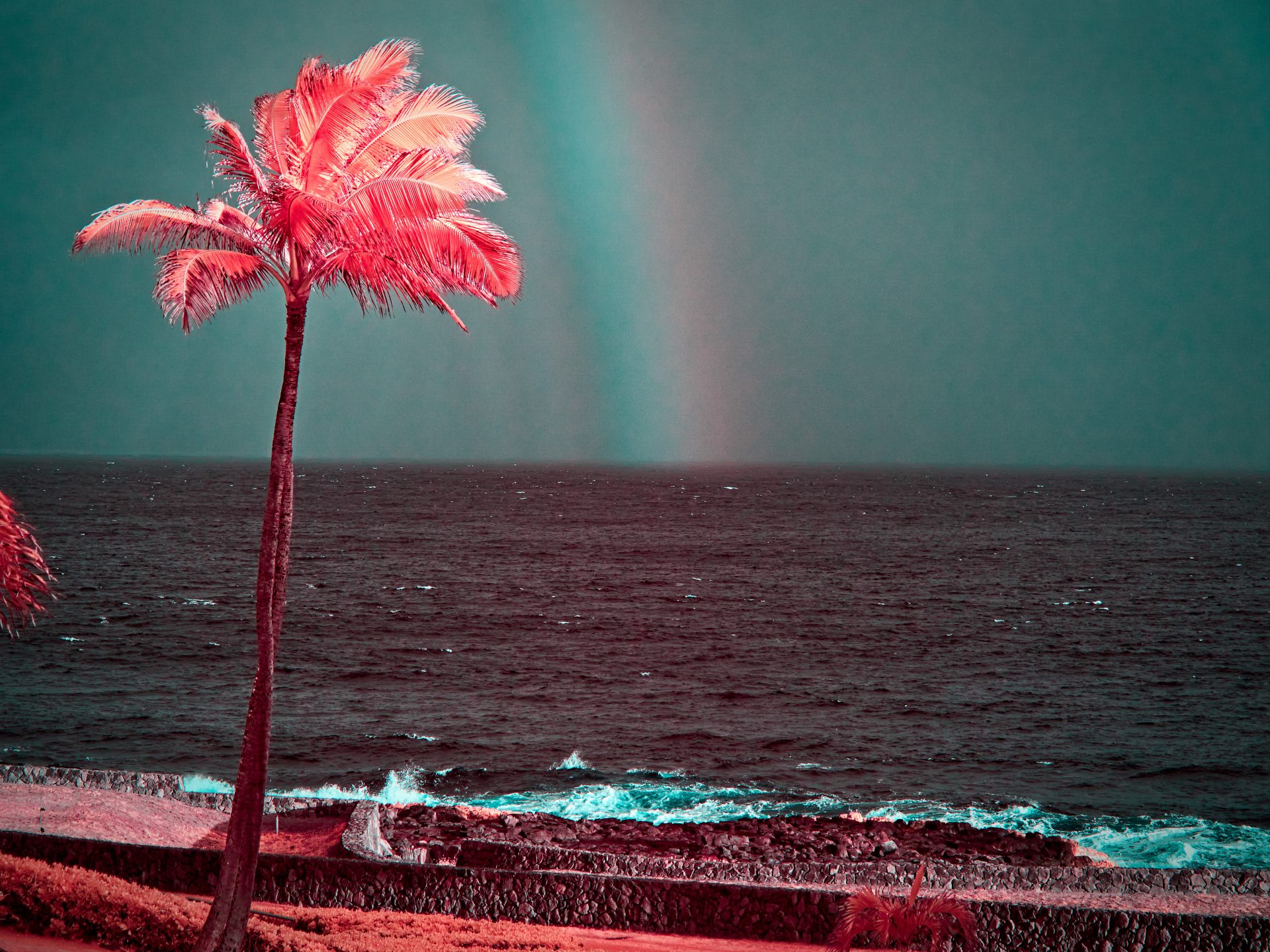Kauai IR Rainbow