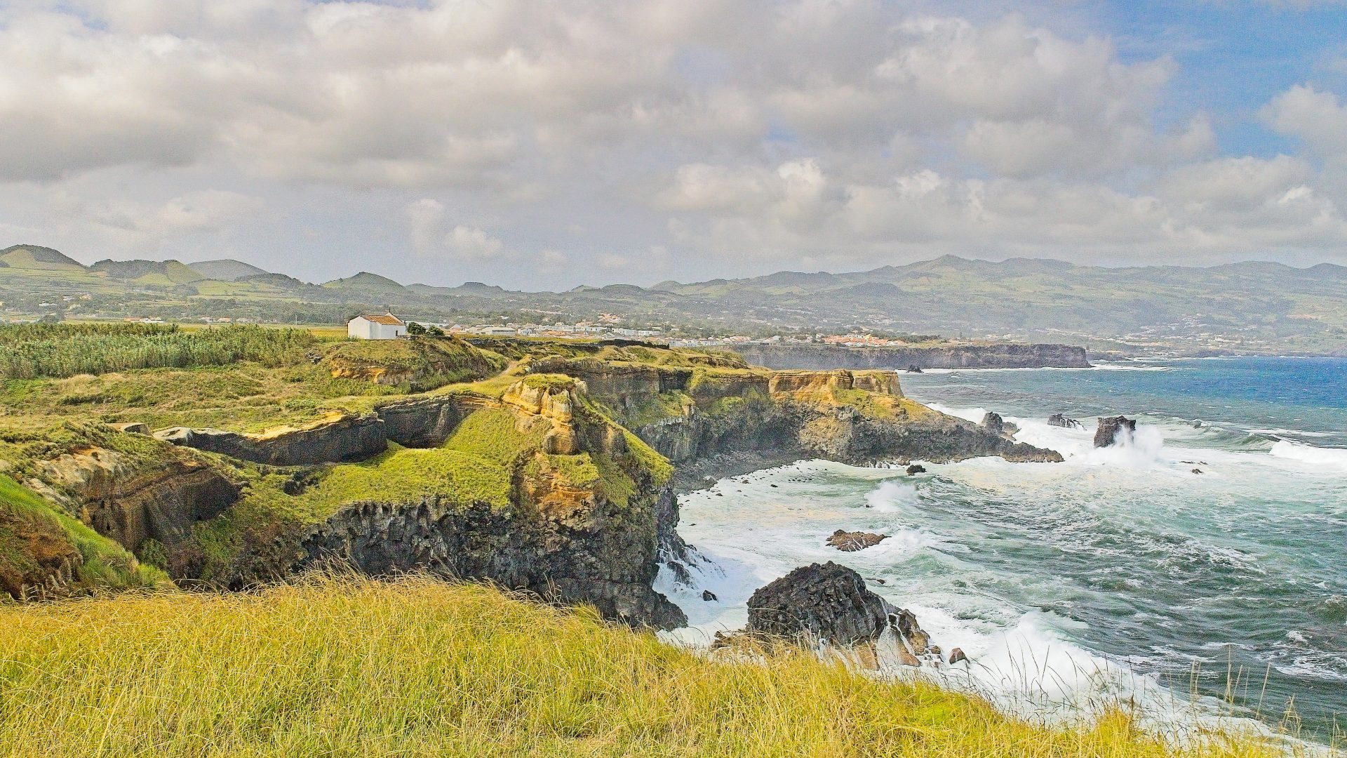 Beach cliff hike