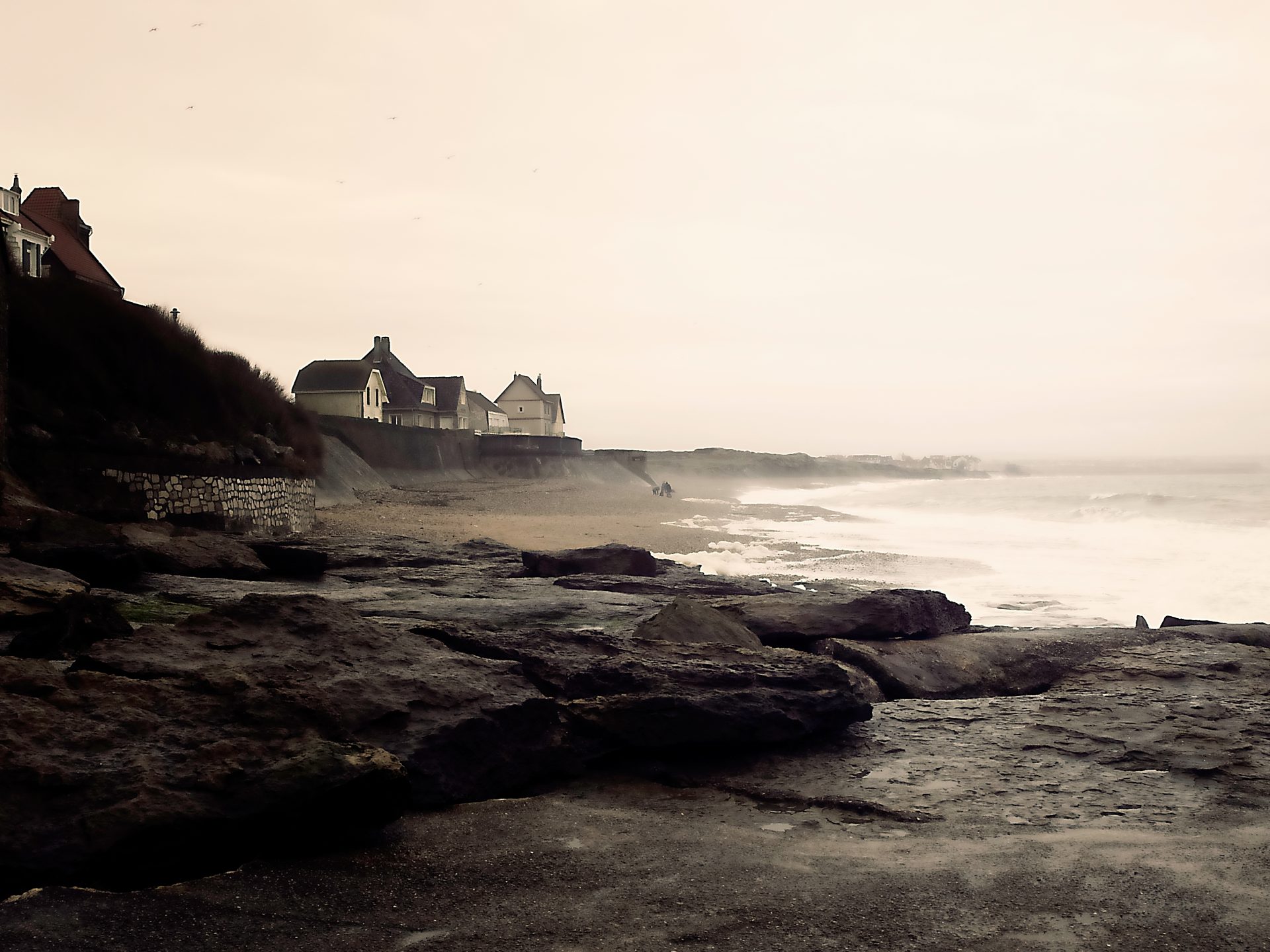 Winter herinneringen Audresselles
