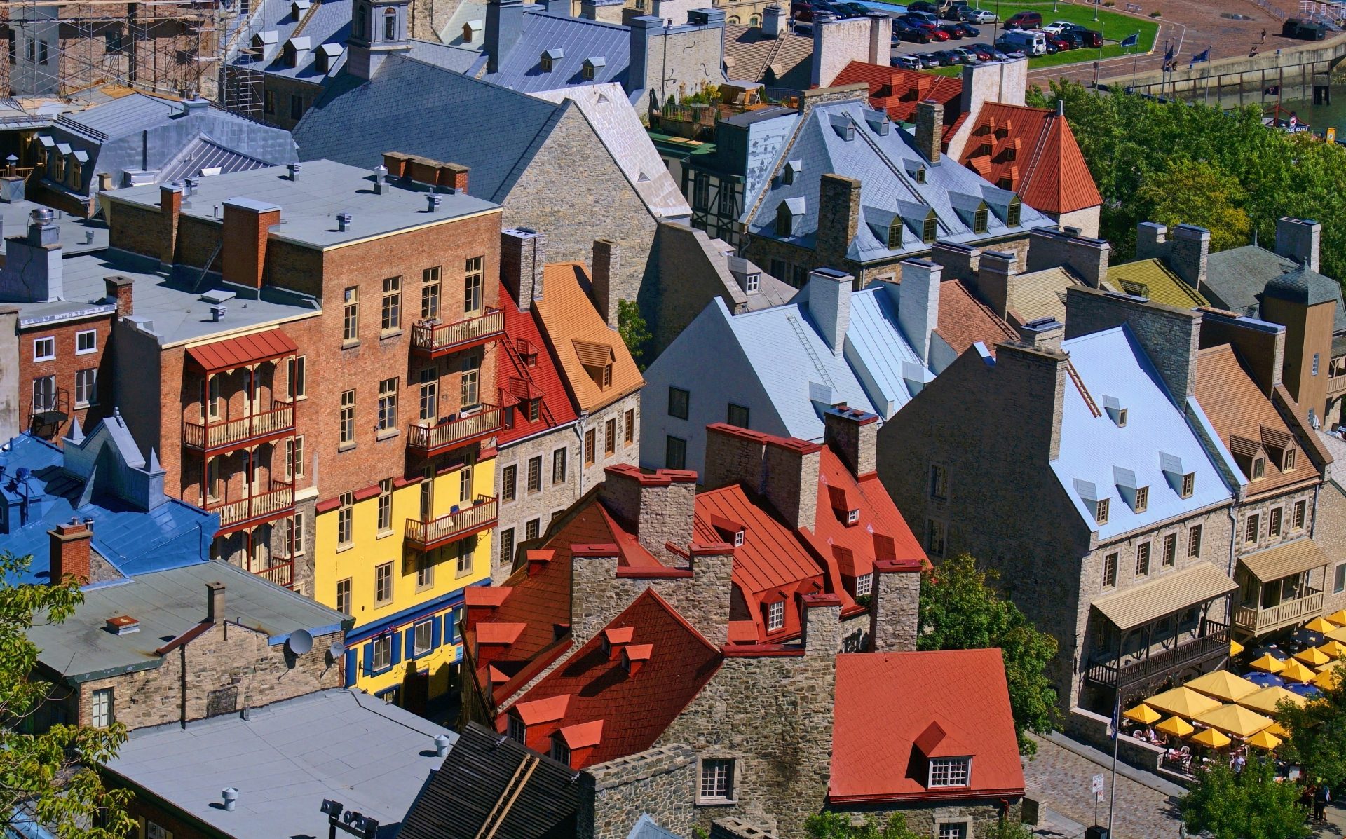 Quebec City Rooftops