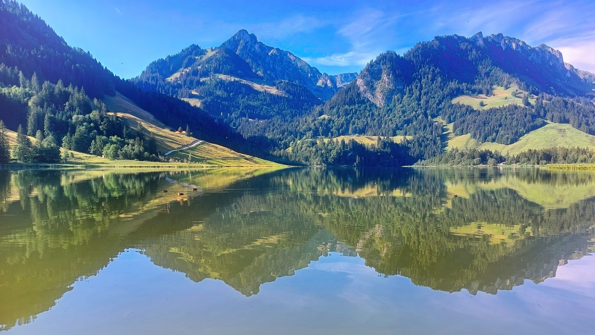 Lake in the Mountains