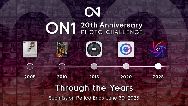 Celebrating 20 Years of ON1: Through the Years Photo Contest + Weekly Challenges
