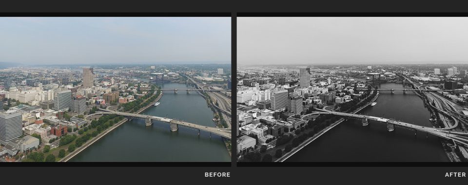 b&w lut banner