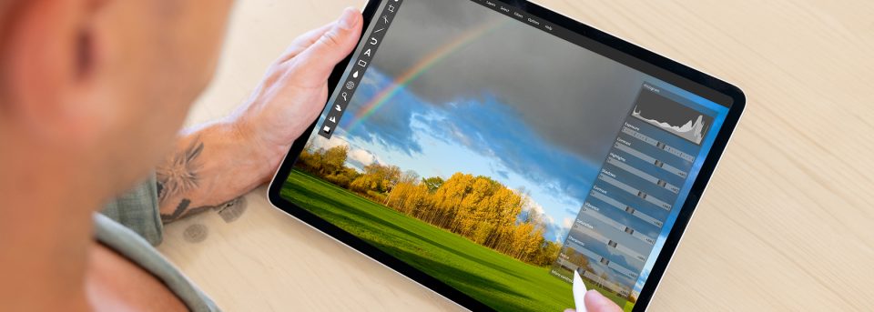 AI photo enlarger software