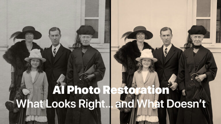 Restore AI Results: What AI Photo Restoration Gets Right (and What It Can’t)