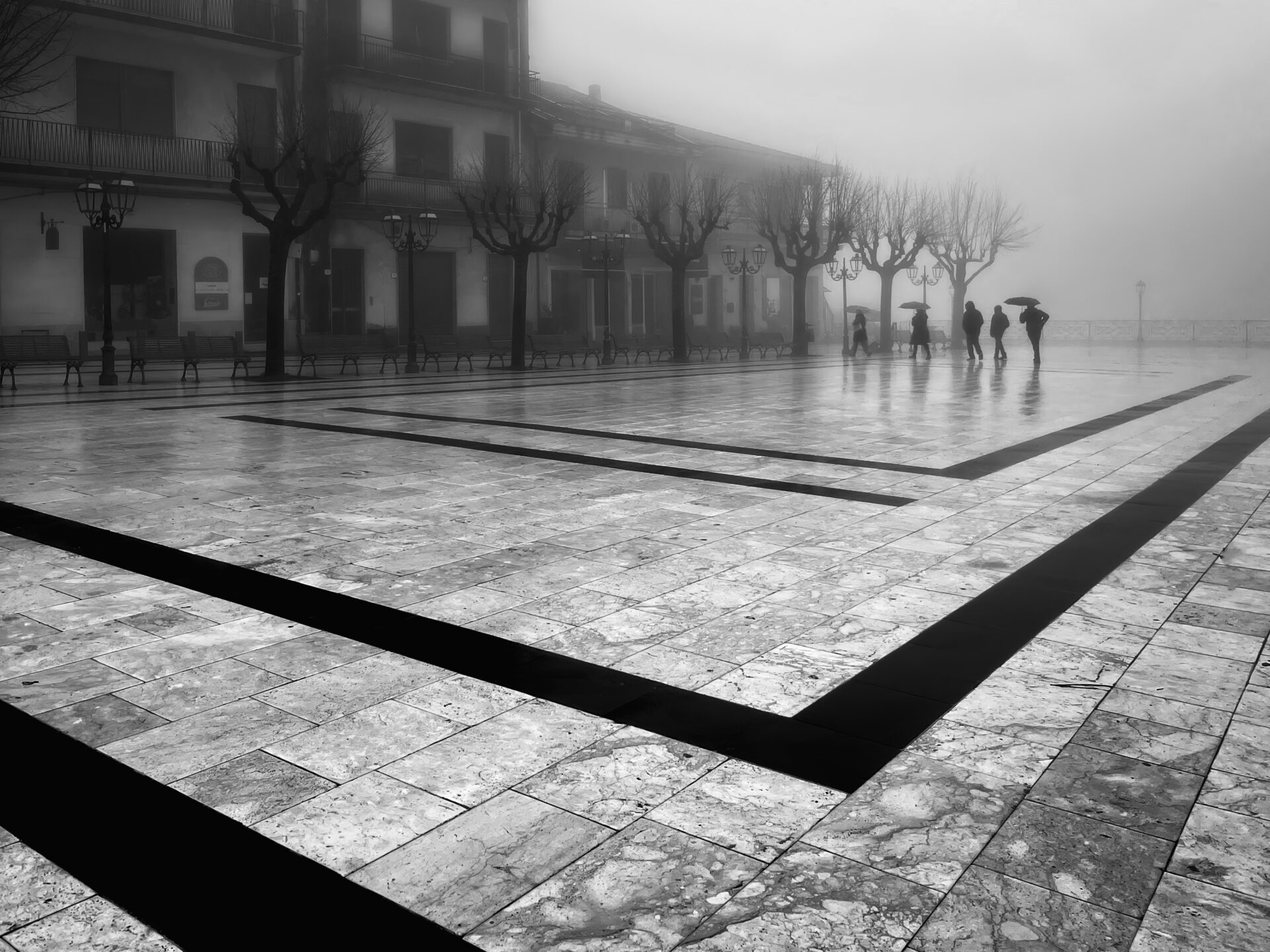 Sunday Stroll in the Rain