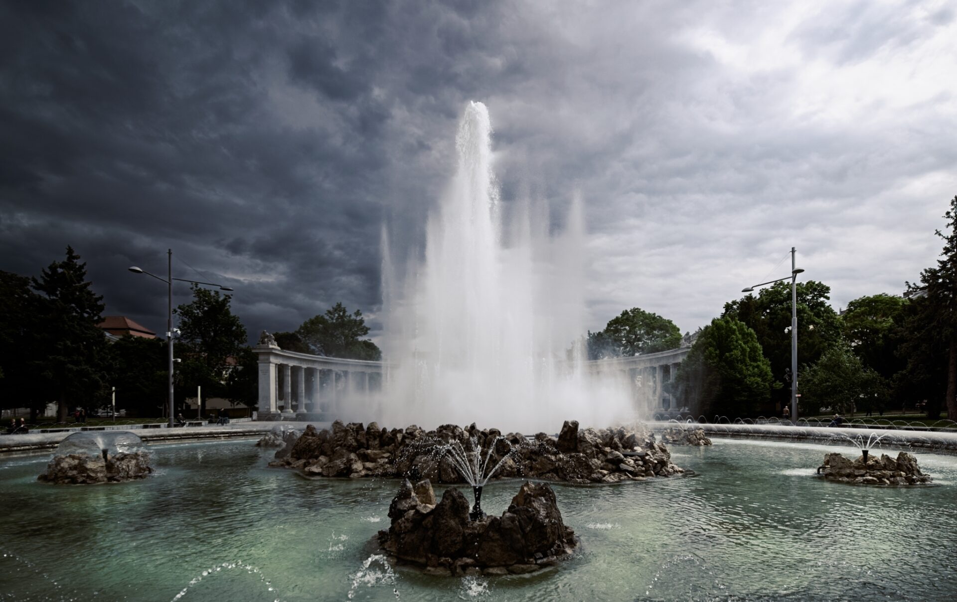 Hochstrahlbrunnen in Vienna