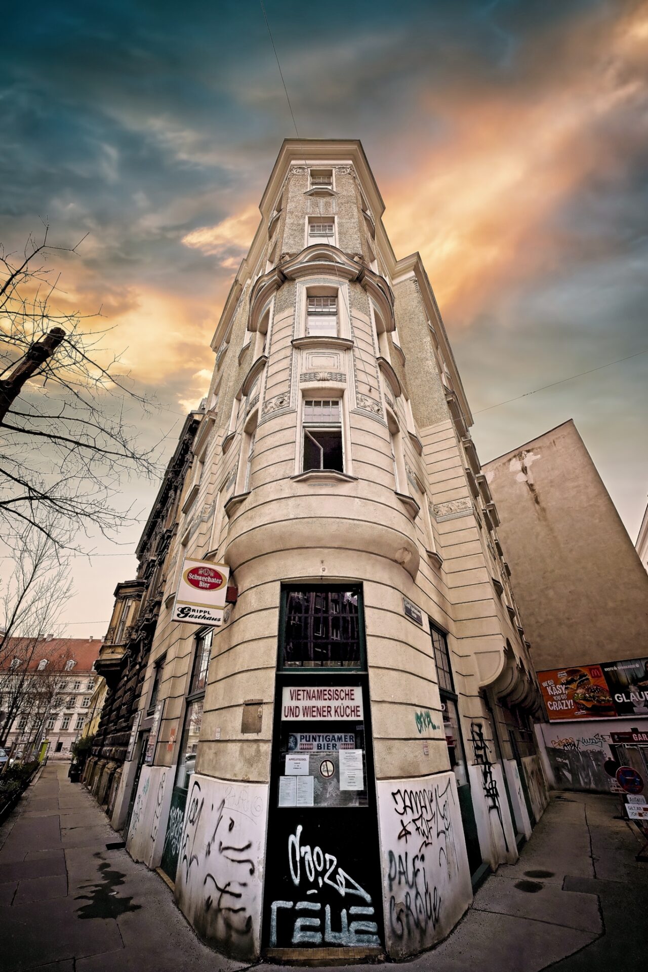 Corner House in Wide-Angle