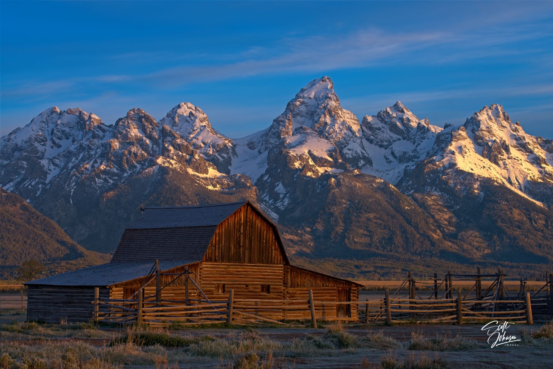 John Moulton Barn Grand Tetons