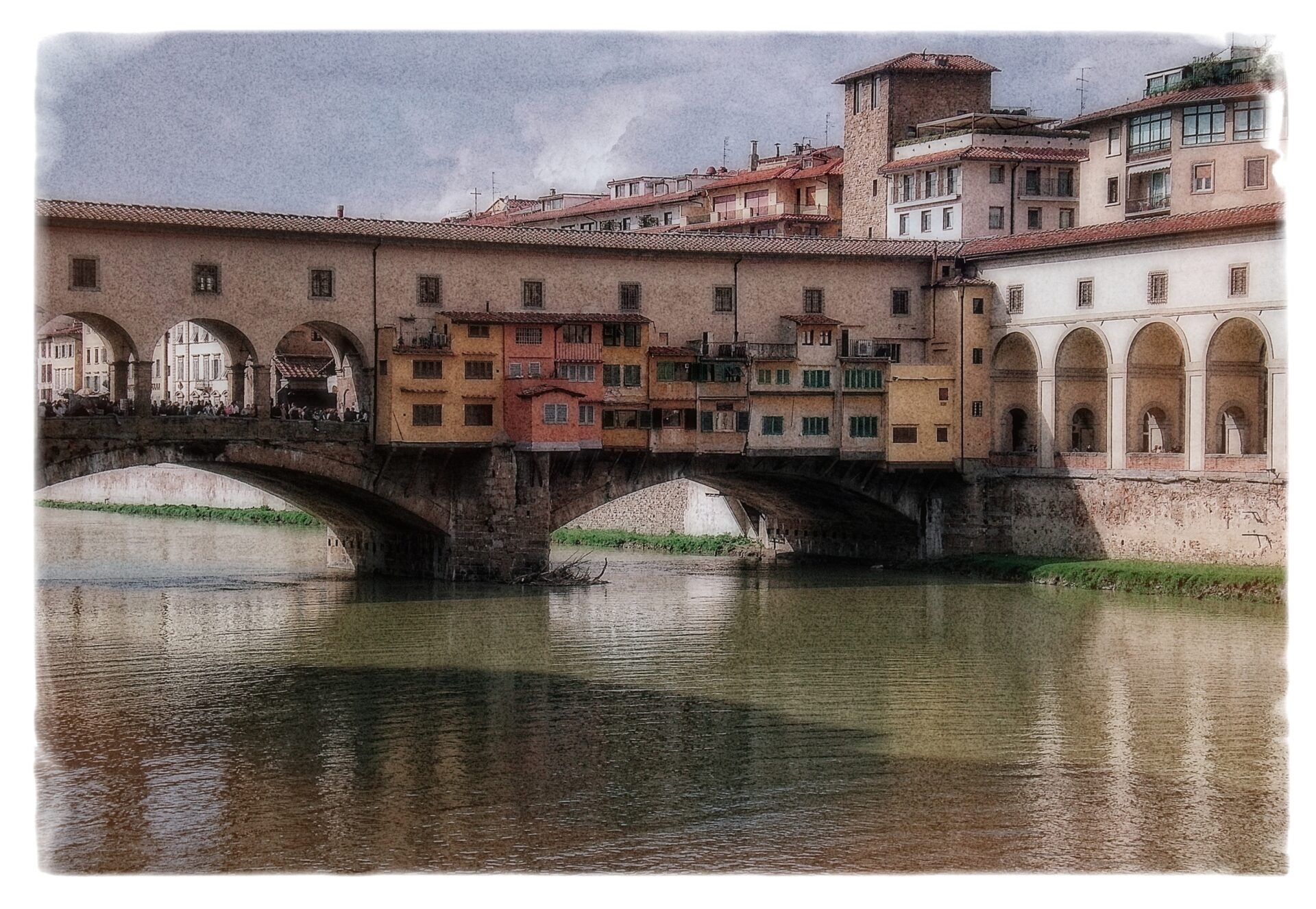 Ponte Vecchio Florence impressionist