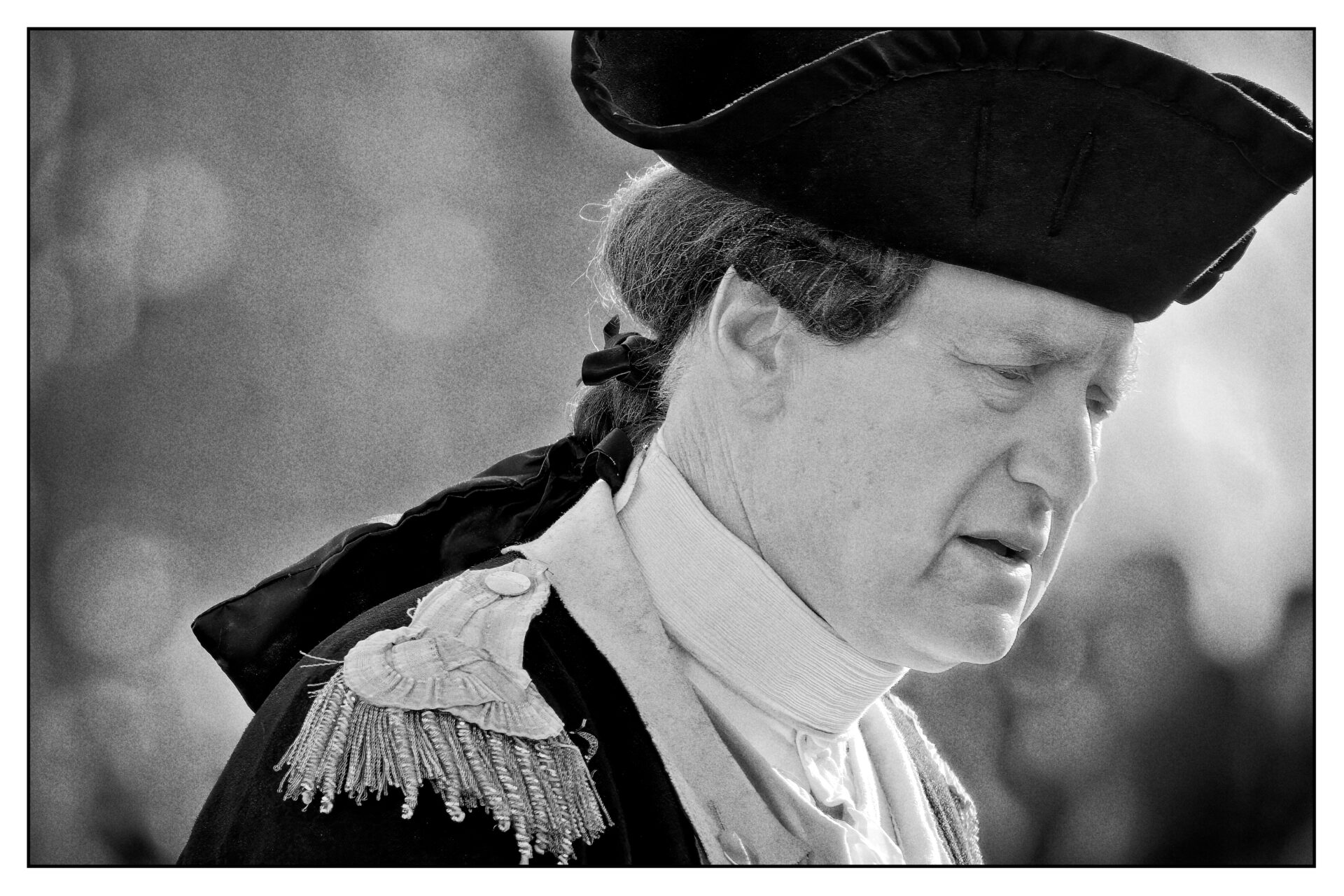 George Washington B&W Portrait