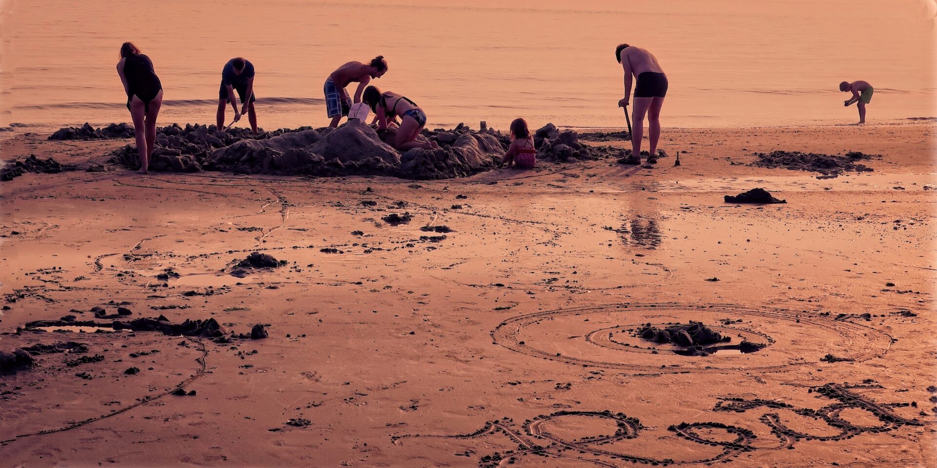 Amrum – Sandcastling
