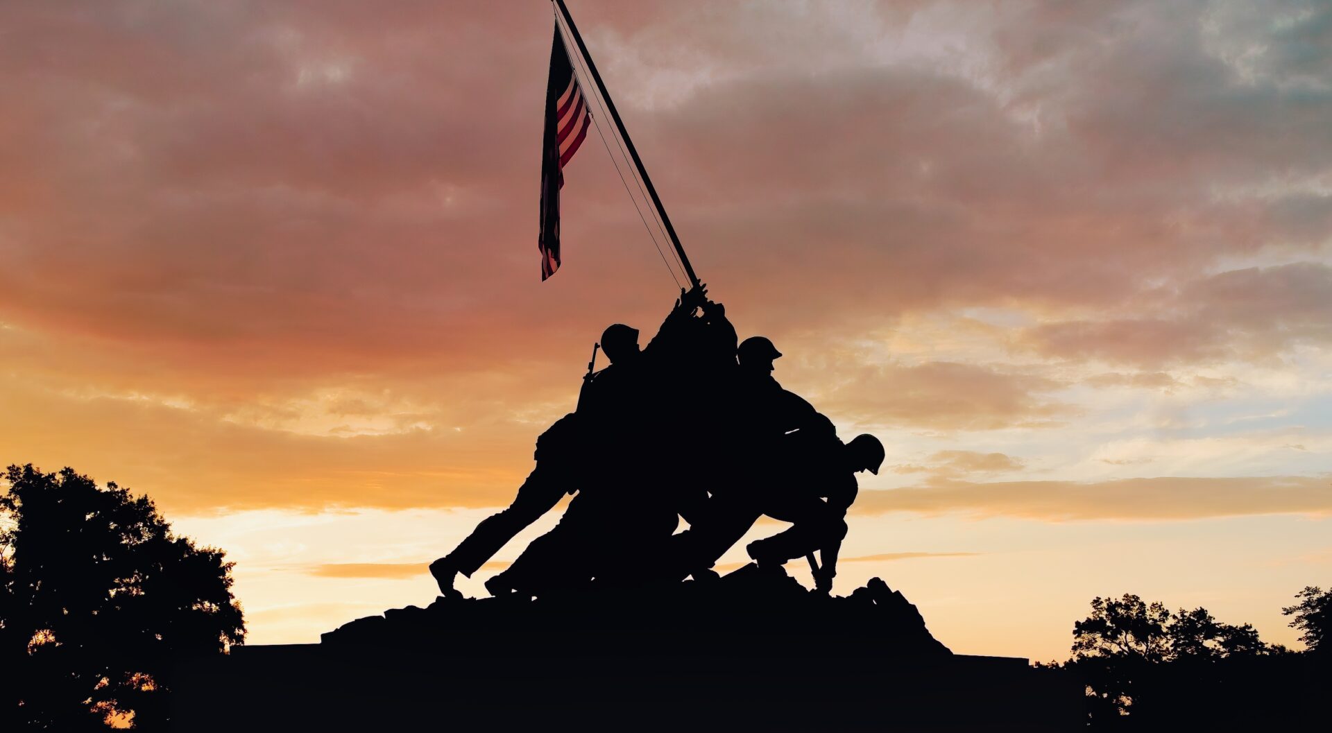 Sunrise over Iwo Jima