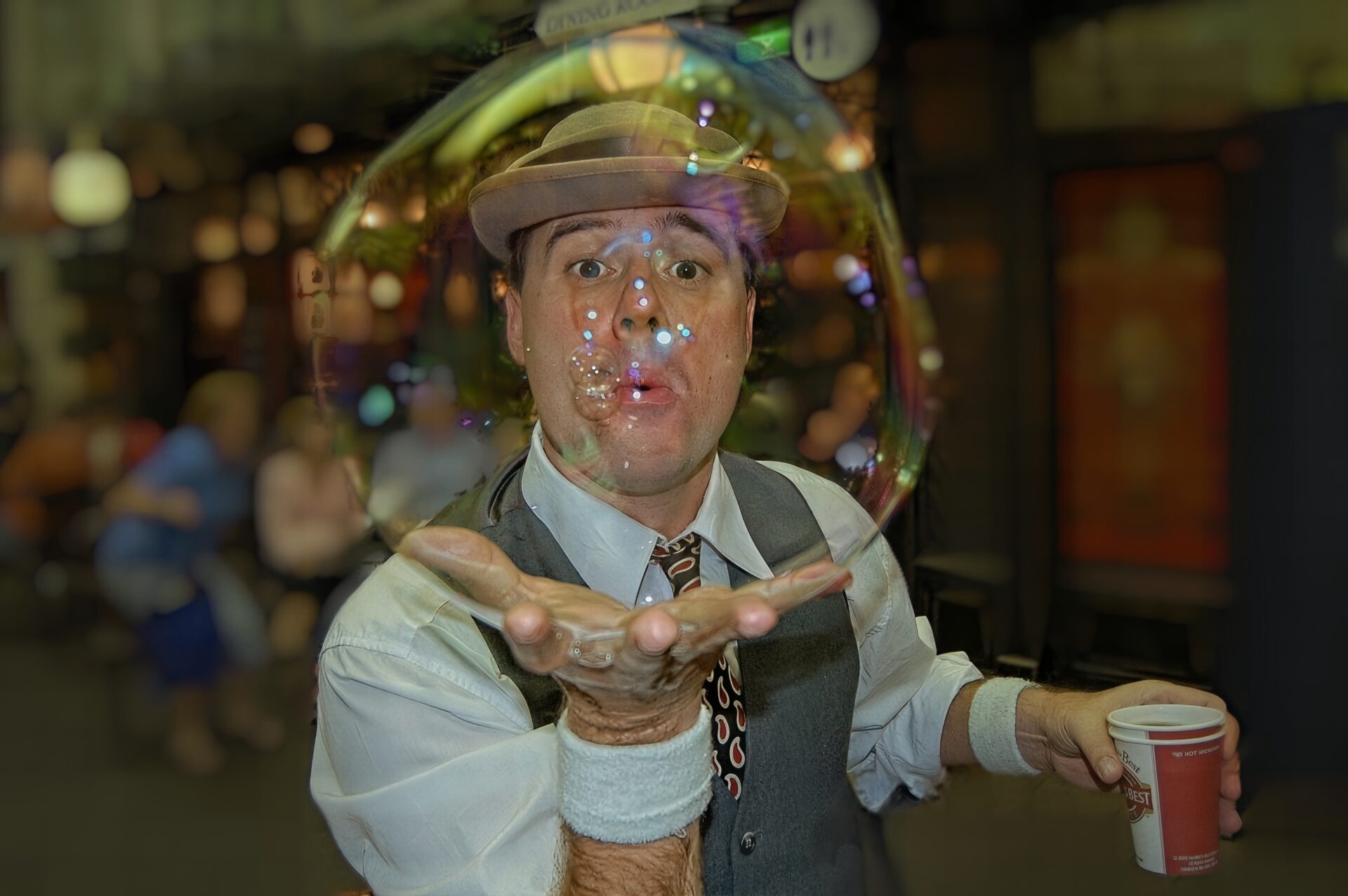 Head in a Bubble