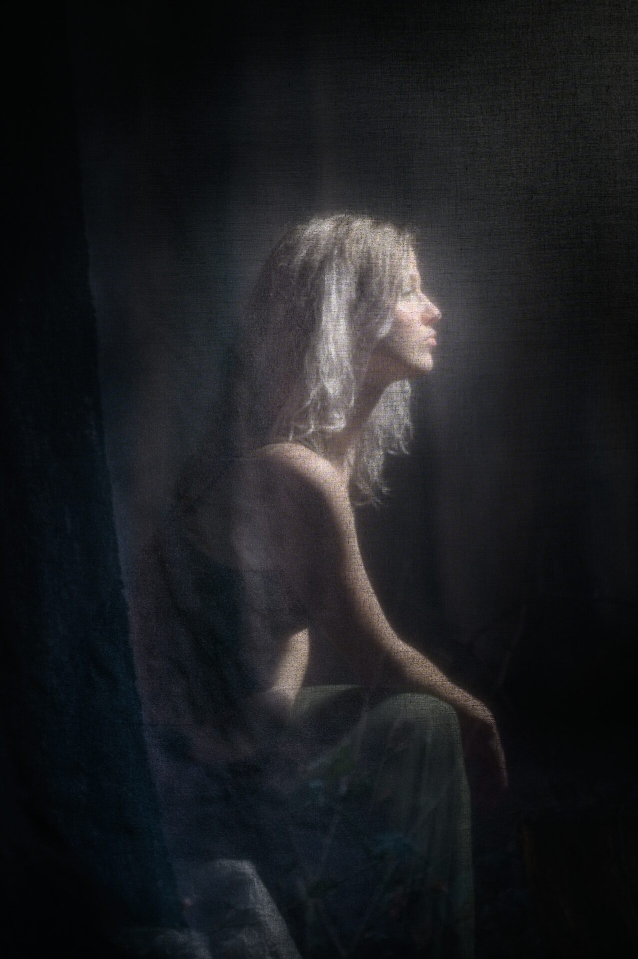 Behind the curtains