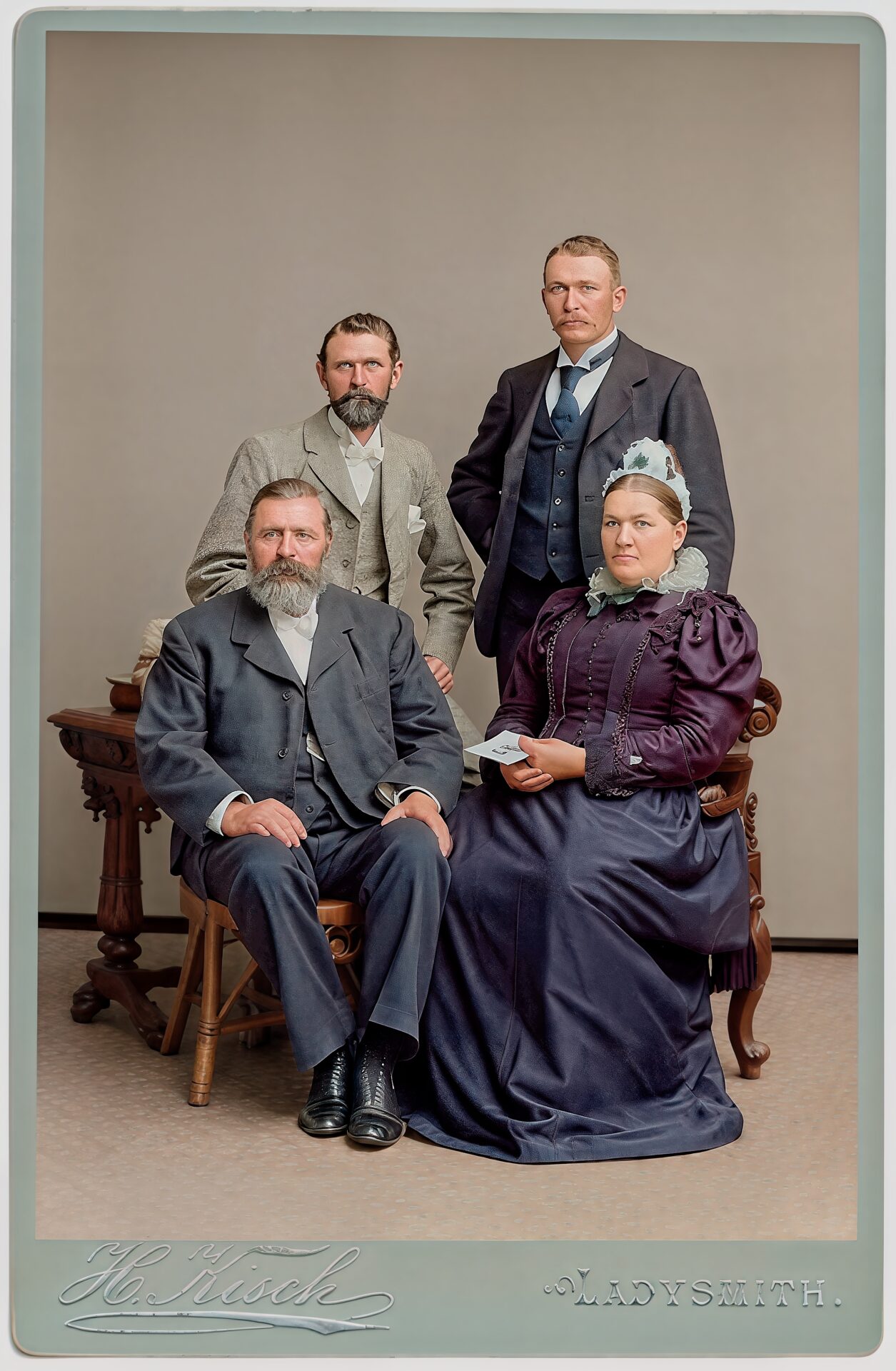 Pieters Grandparents with sons