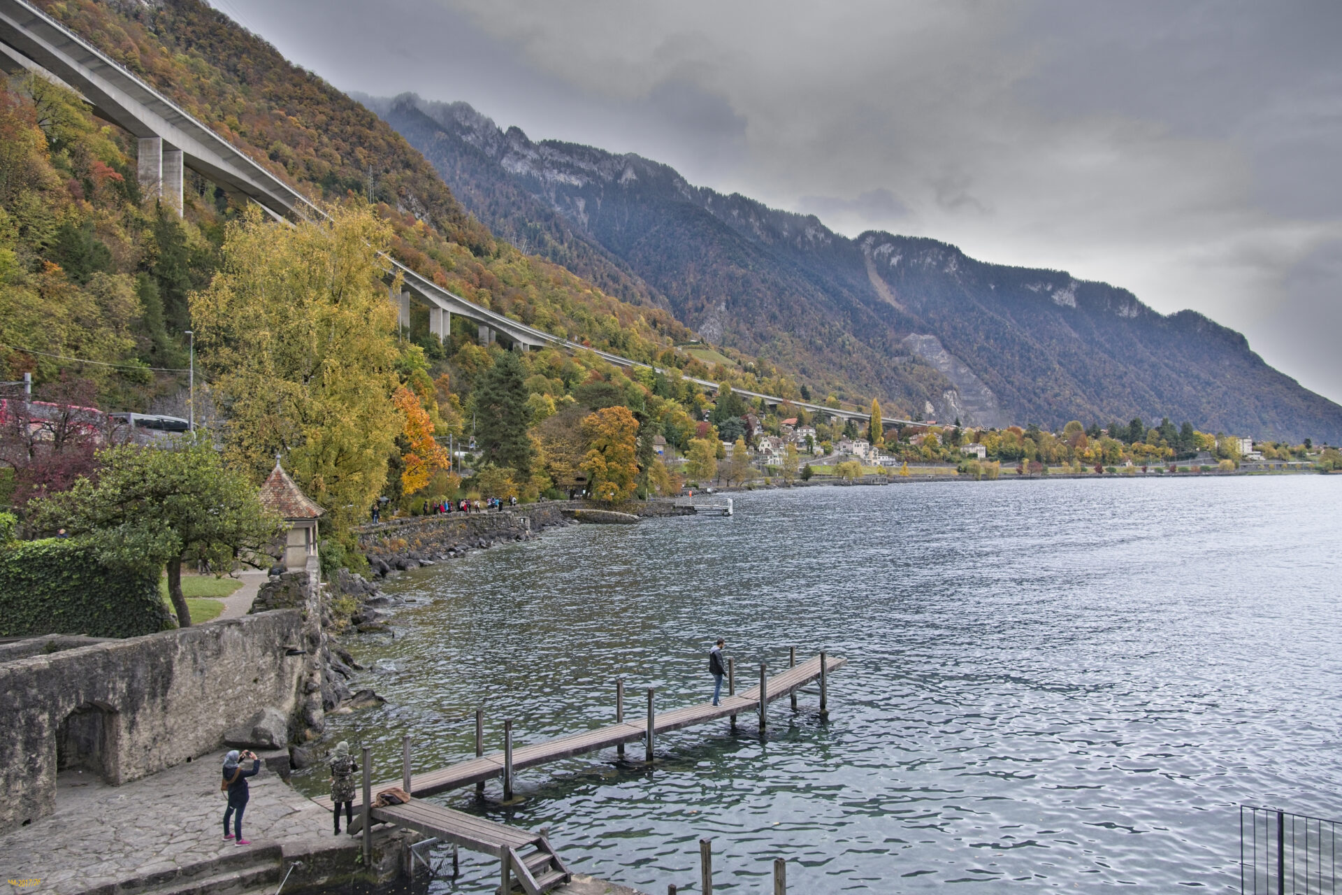 The Shore of Lake Geneva