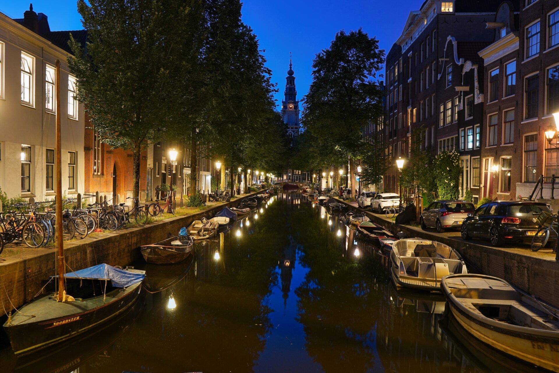 Amsterdam at night