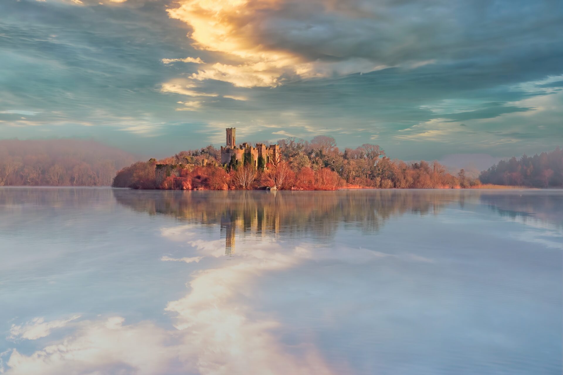 McDermott’s Castle, Lough Key, Roscommon, Ireland.