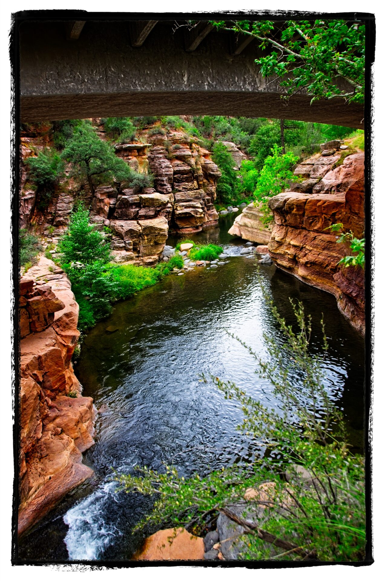 Pool at Slide Rock