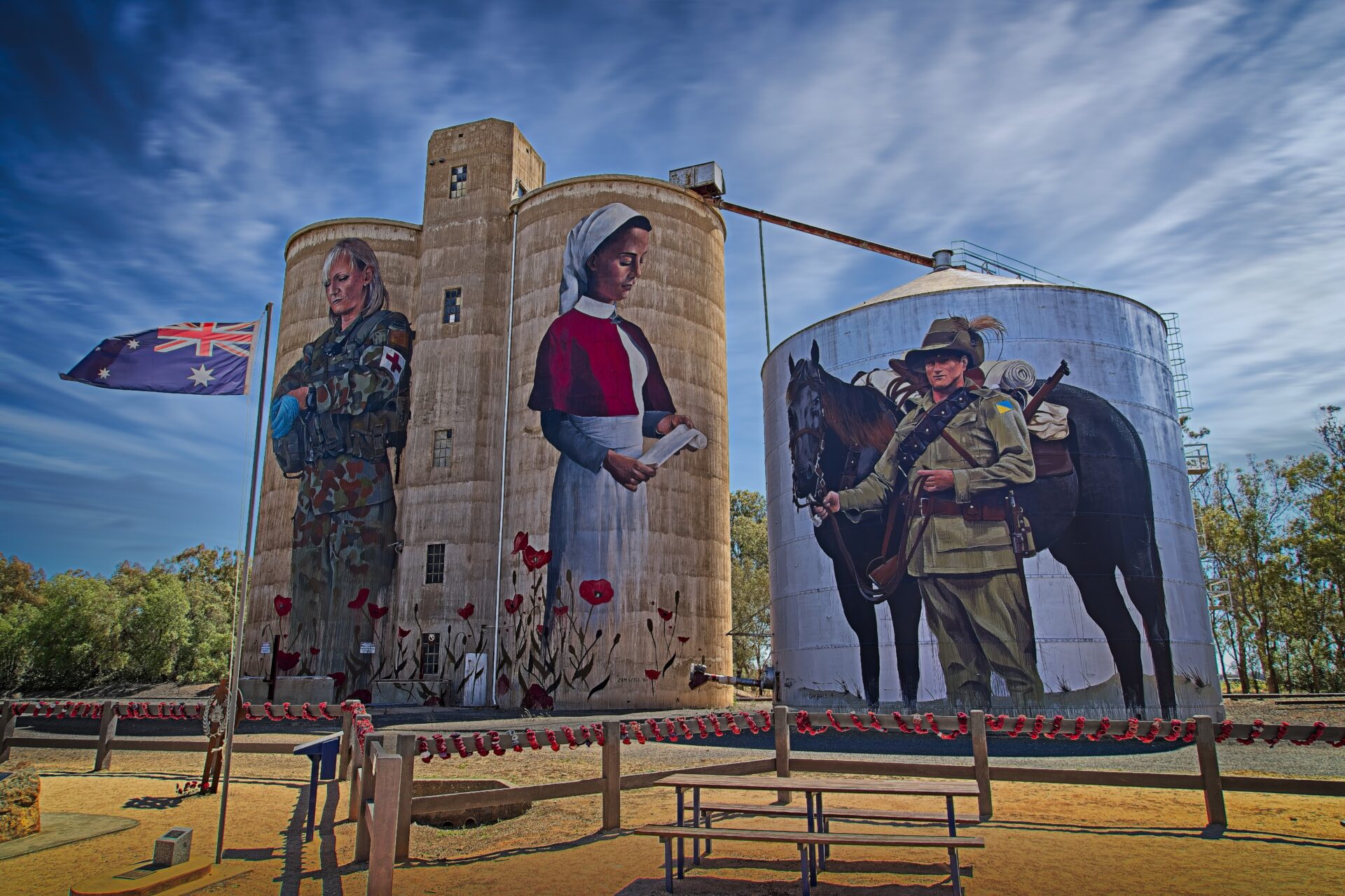 Devenish Silo Art