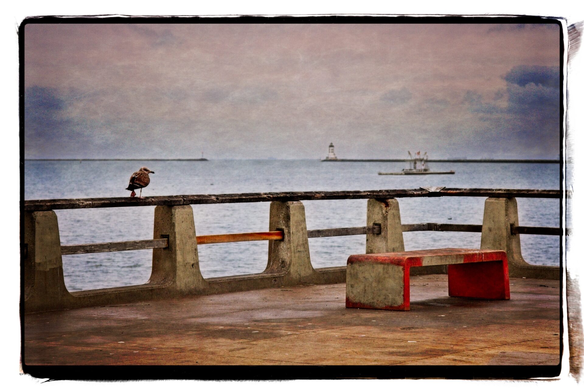 Early morning on the jetty