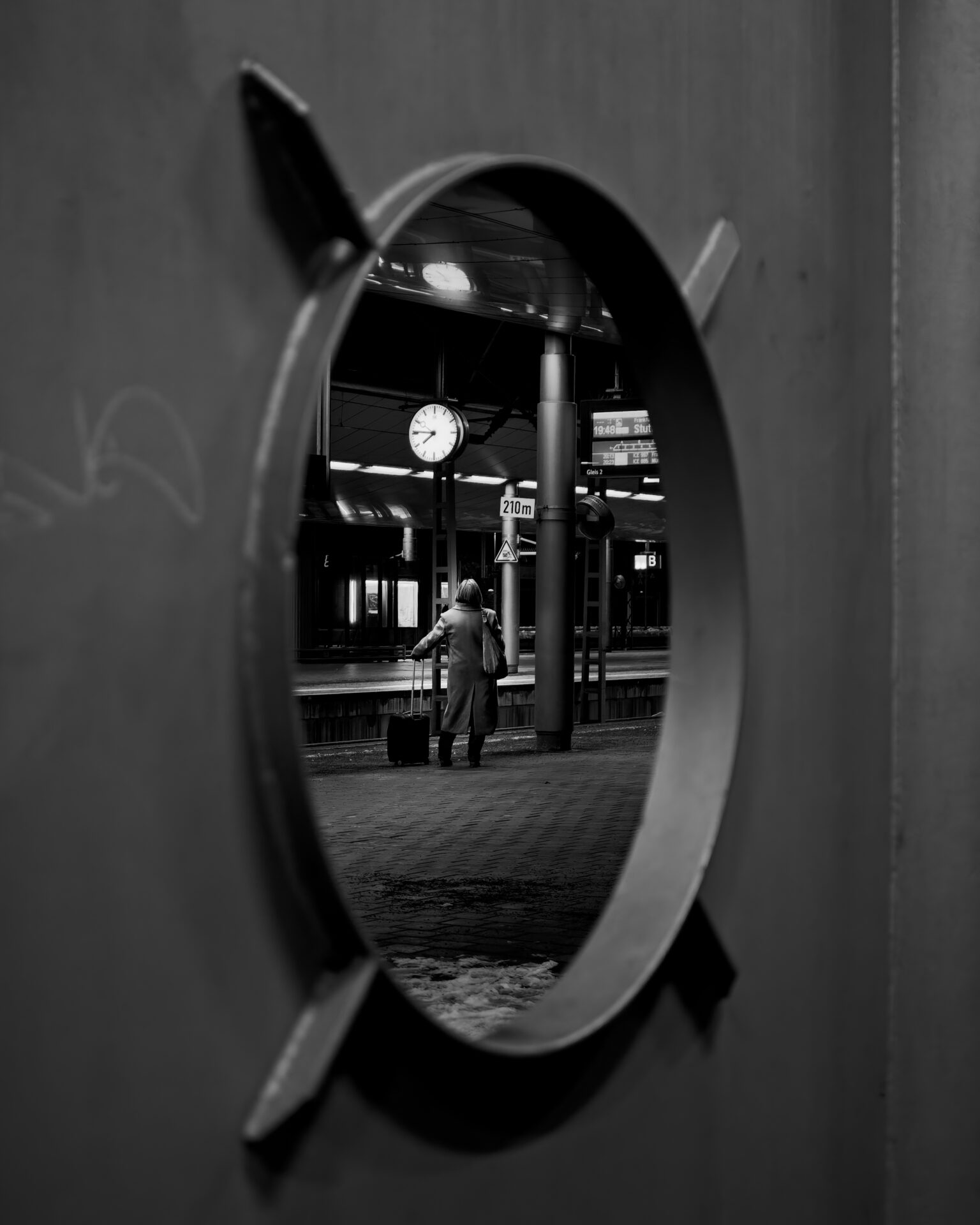 Waiting at the Trainstation